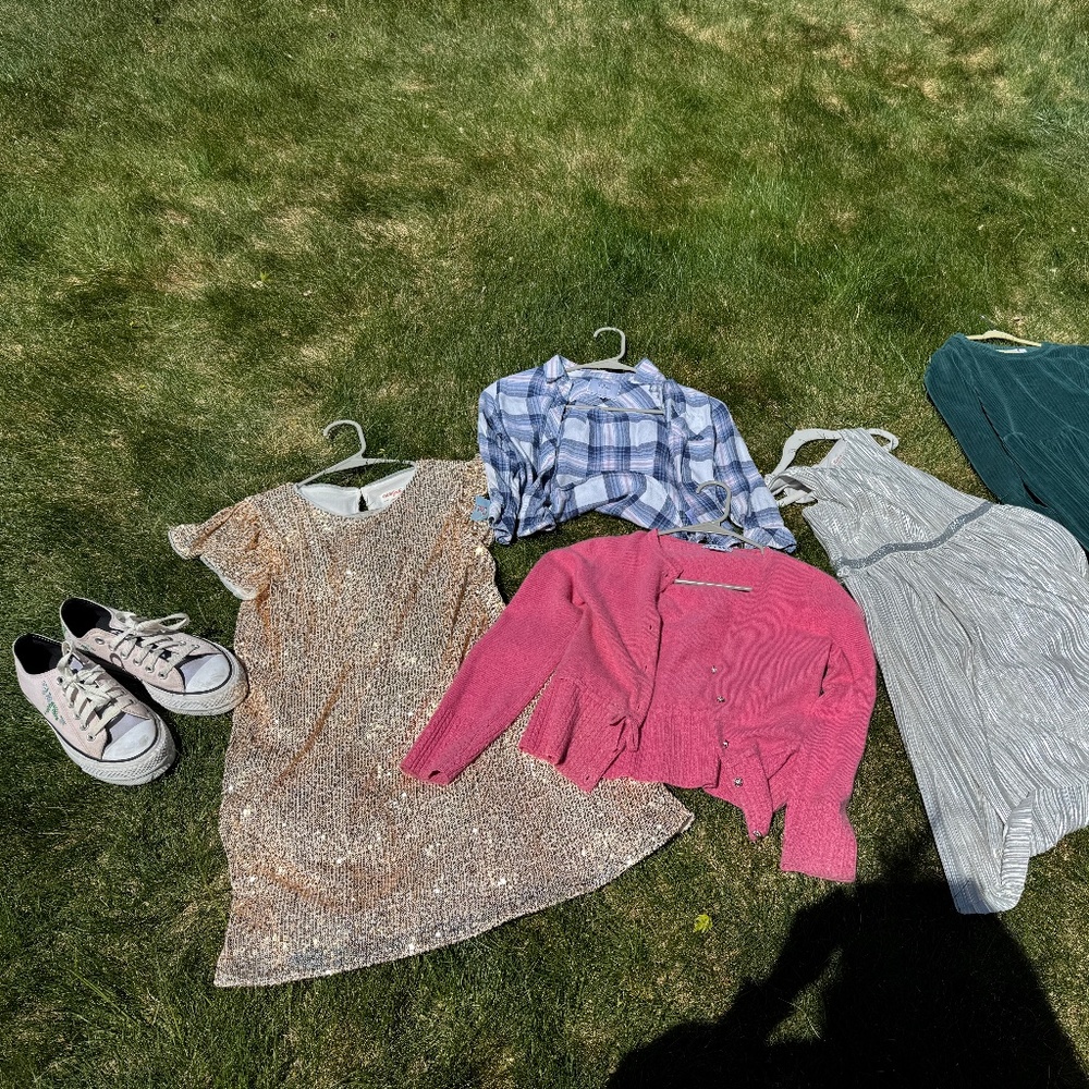 Beautiful Spring Bundle Dresses and Shoes! Like NEW!